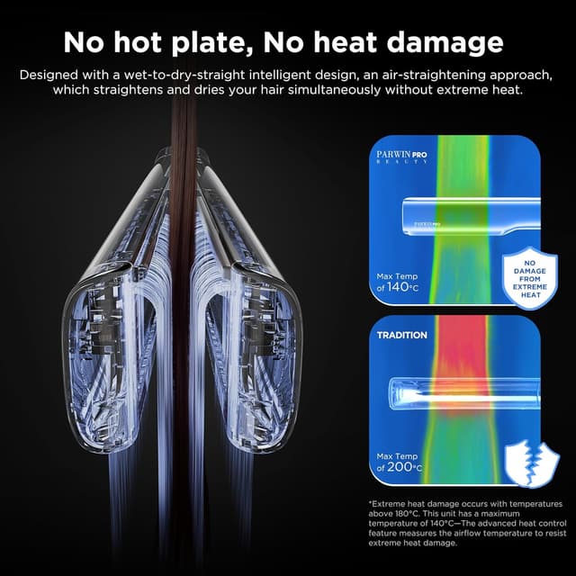 Detalle 2 de PARWIN PRO BEAUTY Air Straight hair styler 200M