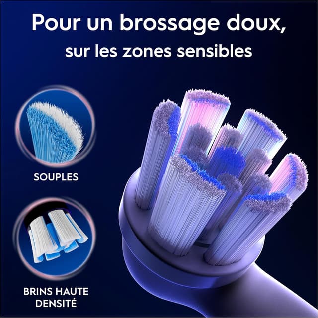 Thumbnail 2 de Oral-B Gentle Care 8 brossettes iO