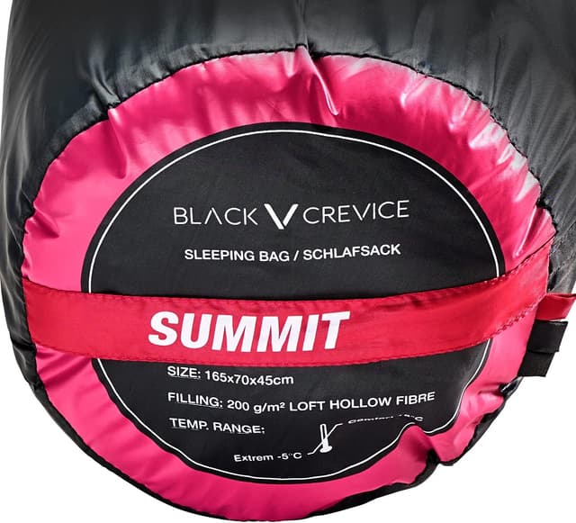 Detalle 2 de Sac de couchage enfant 165 cm BLACK CREVICE