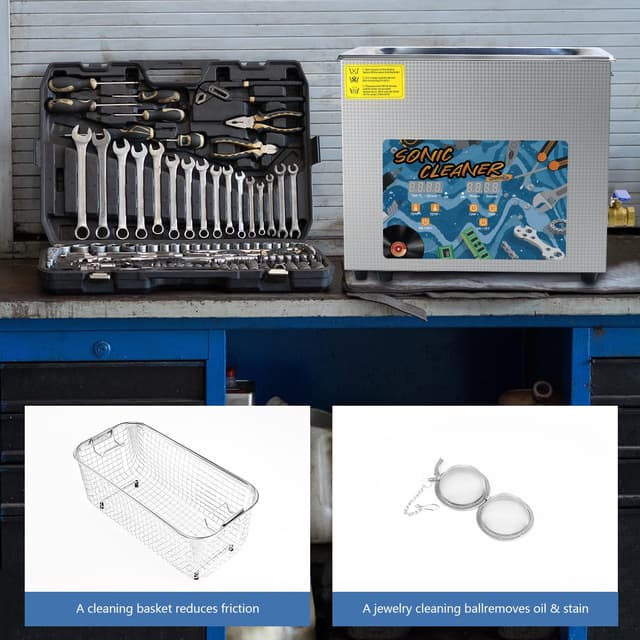 Thumbnail 6 de Ultraschallreiniger 6 l KECOOLKE 42 kHz