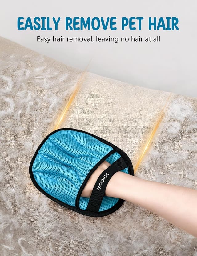 Thumbnail 5 de KitGody 2 Pack Pet Hair Removal Gloves