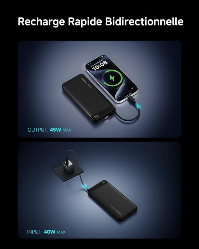 Thumbnail 5 de Neoseek 45W Batterie Externe 20000mAh