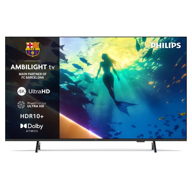 Detalle de Philips Ambilight 55PUS8010/12 TV LED 55" UHD 4K con Dolby Atmos y Titan OS (reacondicionada Grado B)