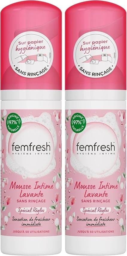 Thumbnail 4 de Femfresh Mousse Intime Lavante, Spécial Règles, 50ml