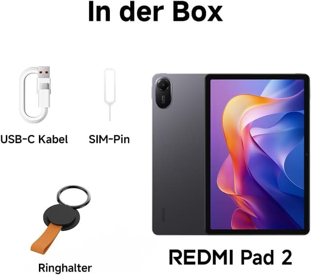 Detalle de Xiaomi Redmi Pad 2 (8+256GB) Gray – 11" 2,5K-Display, 9000-mAh-Akku und Helio G100-Ultra