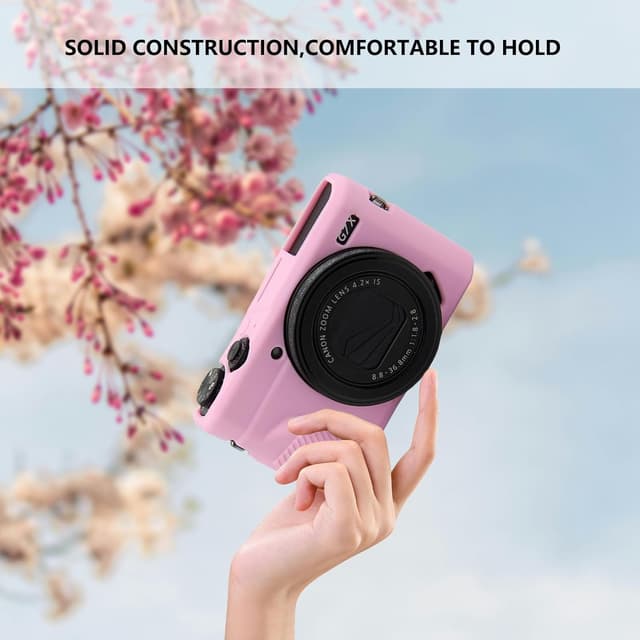 Detalle 2 de G7 X Mark II case, soft silicone cover