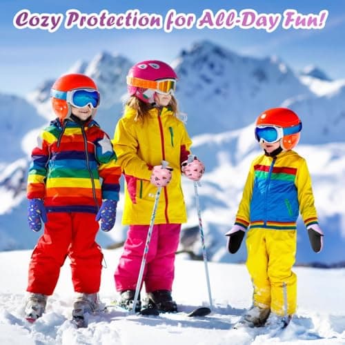 Thumbnail 5 de Rhino Valley Gants de Ski Enfants Moufles Imperméables