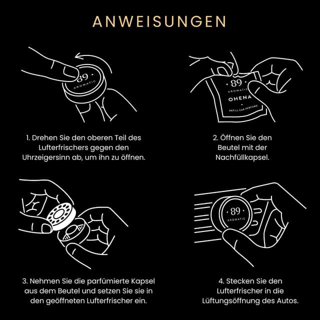 Thumbnail 4 de Aromatic •89• Autoduft Set 12 Monate