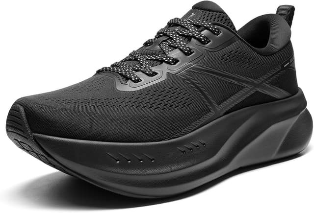 Detalle de ALLSWIFIT Men’s Road Running Shoes Cushion Tennis Shoes with Arch Support (Active5K)