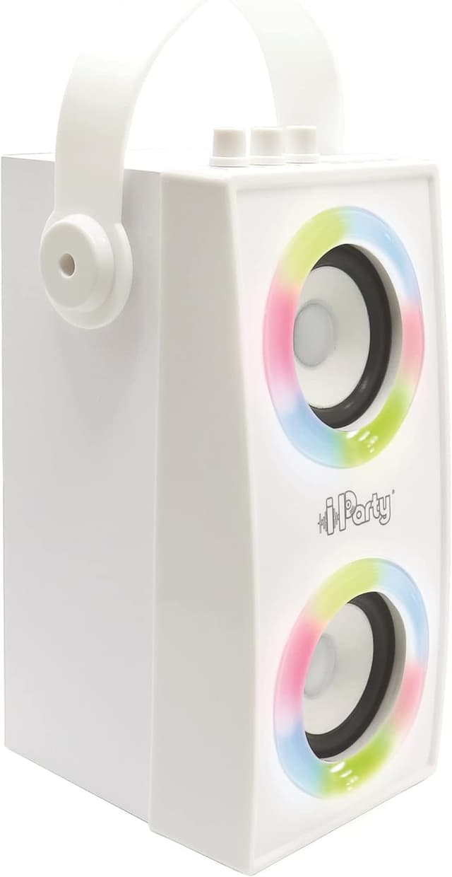 Detalle 2 de LEXIBOOK BTP180Z iParty 🚀 Altavoz Bluetooth con karaoke y luz