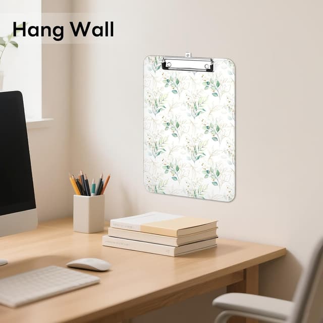 Detalle 1 de Luminzo Klemmbrett A4 Letter für Lehrer 80 Blatt