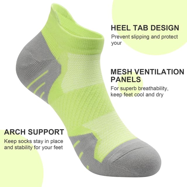 Thumbnail 3 de PAPLUS 6-Pair Ankle Compression Socks for Women