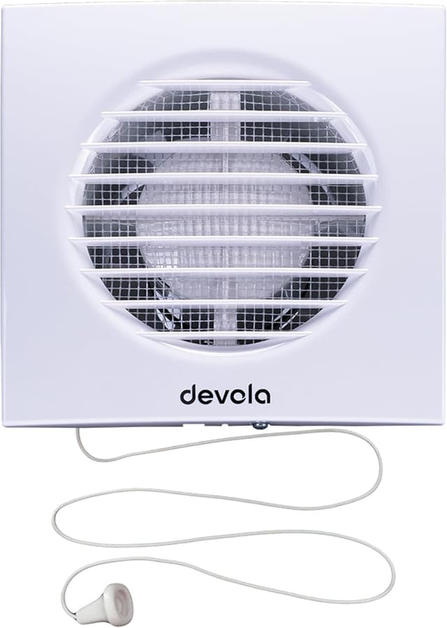 Thumbnail 3 de Devola DVF100T 100mm extractor fan