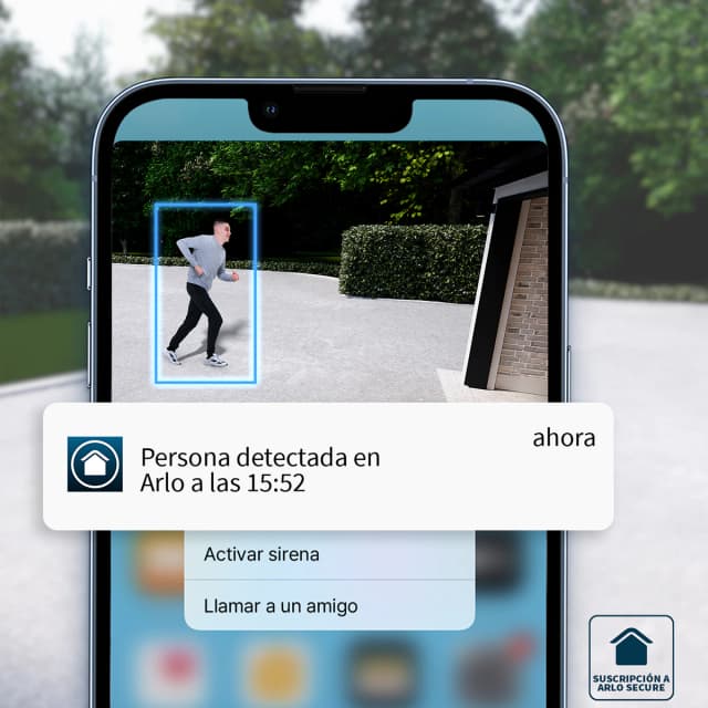 Detalle 2 de Arlo Videoportero inalámbrico 2K