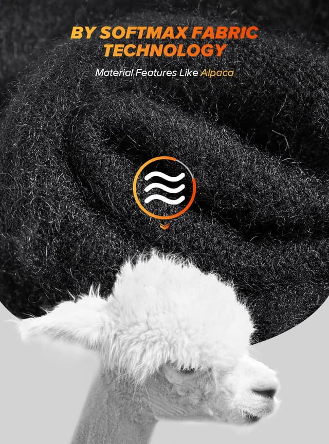 Detalle de TRENDOUX touchscreen winter gloves warm