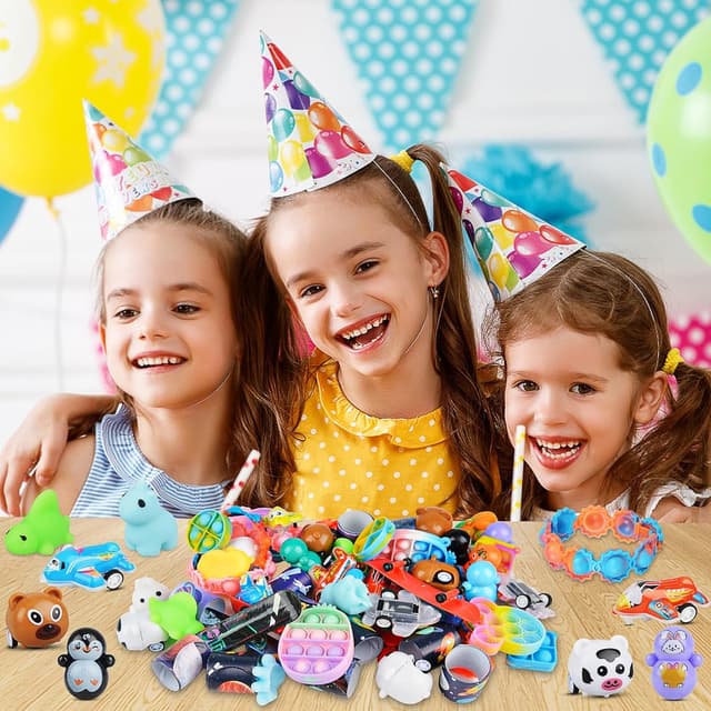 Thumbnail 6 de OdiuK 117pcs Pop Fidget Toys Set for Party Favours, Classroom Rewards & Stress Relief