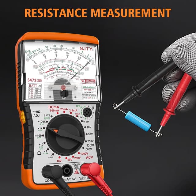 Thumbnail 5 de NJTY S471 Analog Pointer Multimeter