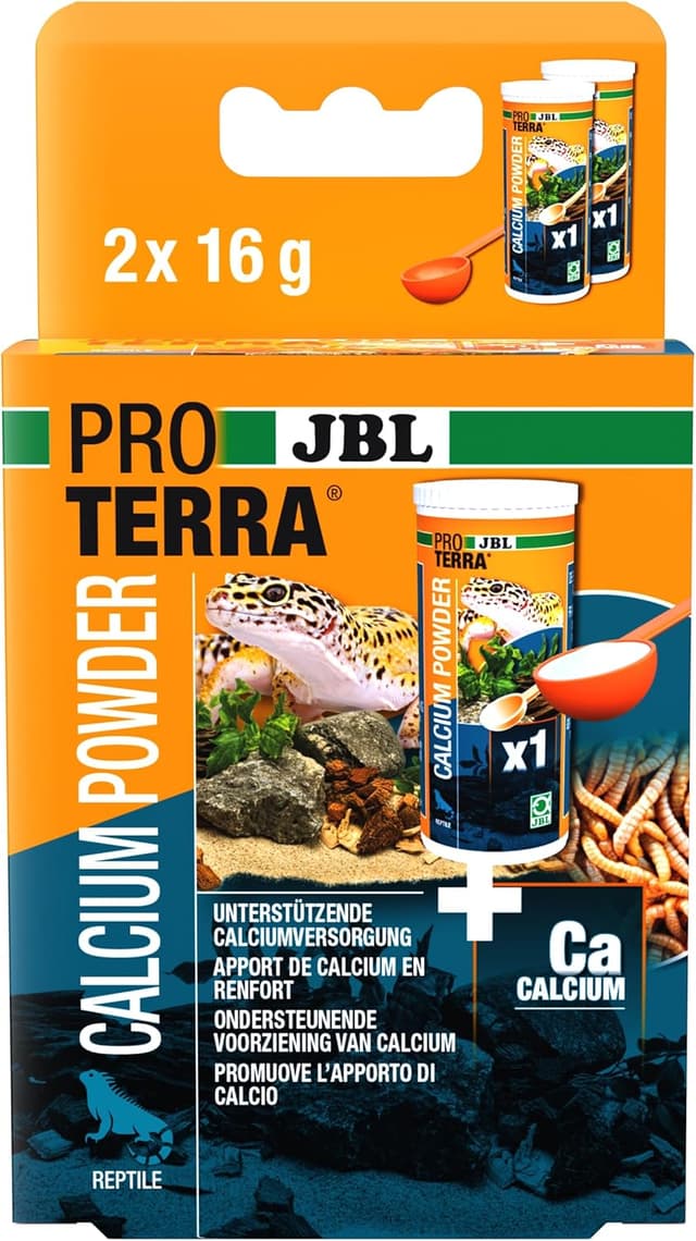 Detalle 2 de JBL Proterra Calcium Powder für Reptilien