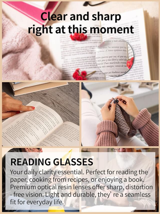 Thumbnail 6 de Suertree Lesebrille 3er Pack Feder Scharnier 1.5X