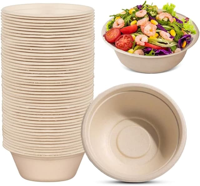 Detalle de Einweg Suppenschalen 350 ml, 50 Stück