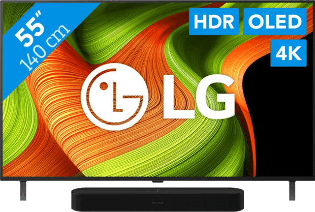 Detalle de LG 55" OLED B59 4K (2025) + Sonos Beam Gen. 2: Fernseher & Soundbar-Set für Kino-Feeling zuhause