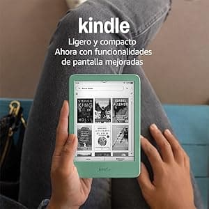 Detalle de Amazon Kindle (16 GB) Ligero, Pantalla sin reflejos y Luz ajustable