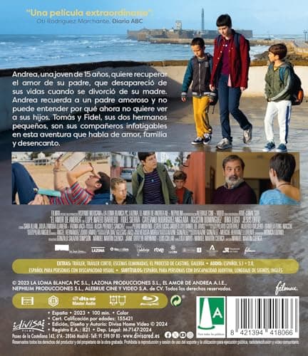 Detalle de El Amor de Andrea (Blu-ray) 📀