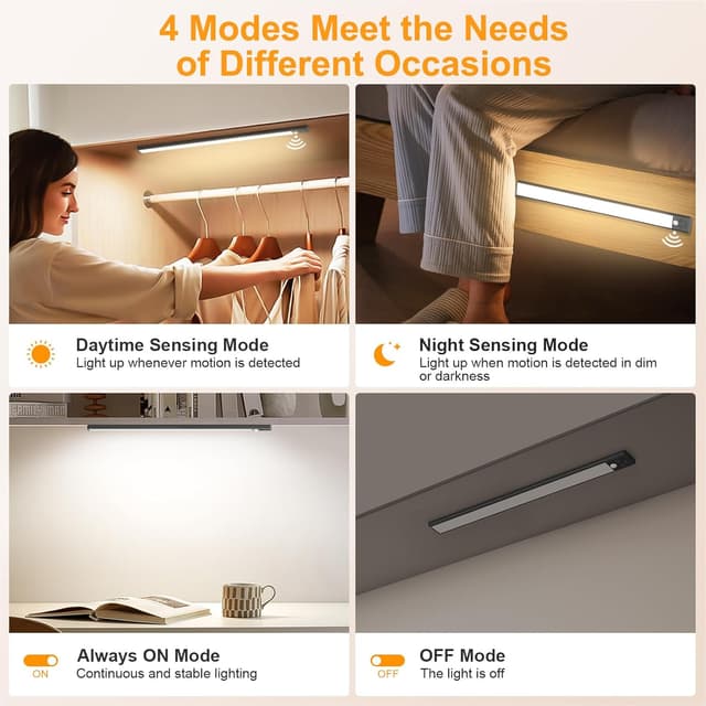 Detalle 2 de Gritin Unterbauleuchte Küche 37,5 cm