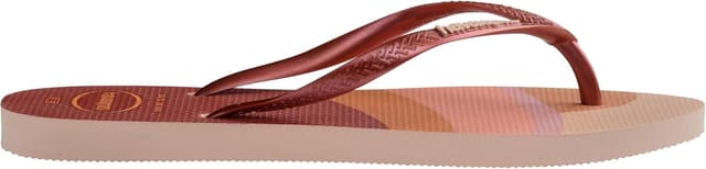 Detalle 2 de Havaianas Slim Palette Glow – tongs femme et enfant, semelle en caoutchouc antidérapante