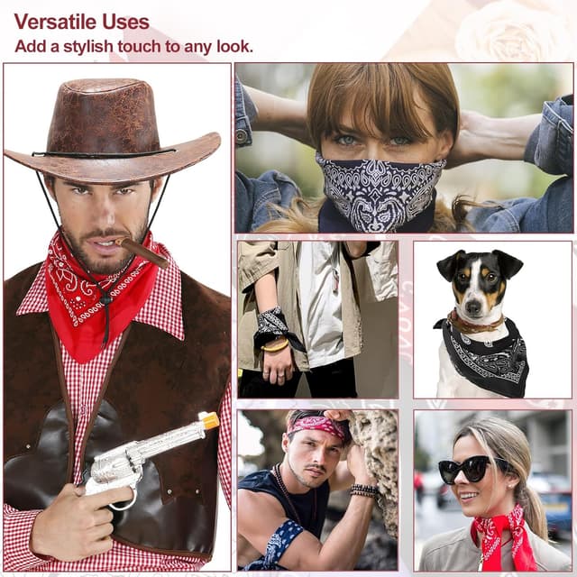 Thumbnail 5 de Vinuwu 12 Pack Bandana Paisley