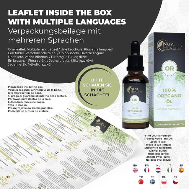 Thumbnail 4 de Huile d’origan 20 ml Origanum vulgare hirtum