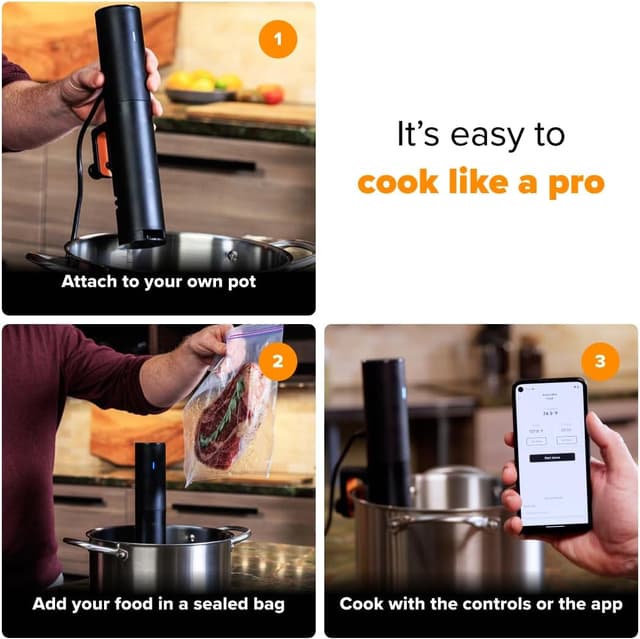 Thumbnail 2 de Anova Culinary Sous Vide Precision Cooker Mini 850W