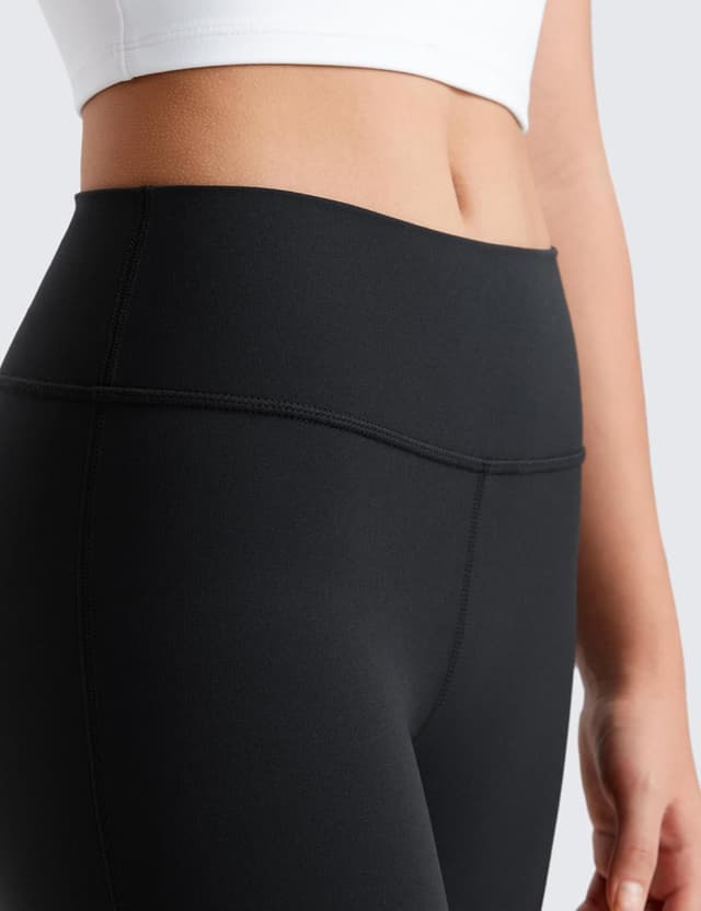 Detalle 2 de CRZ YOGA Ragazze Butterluxe Athlétique Motard Shorts a Vita Alta (S) – Nero