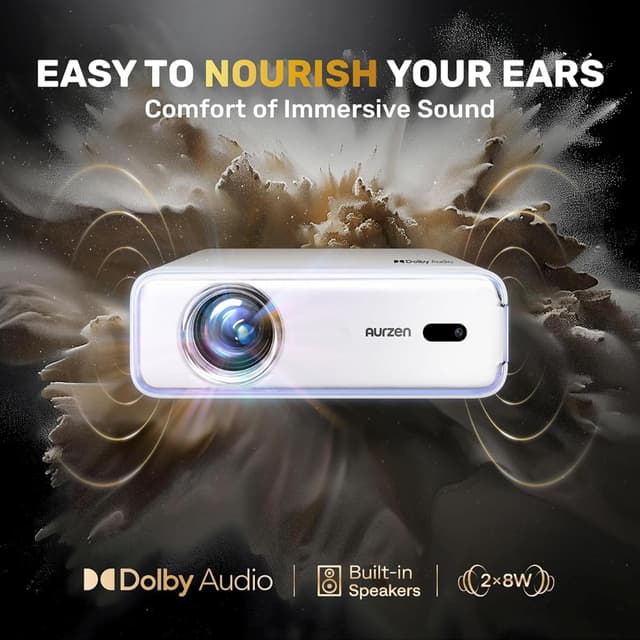 Thumbnail 4 de Aurzen EAZZE D1 1080P Smart Projector 🎥