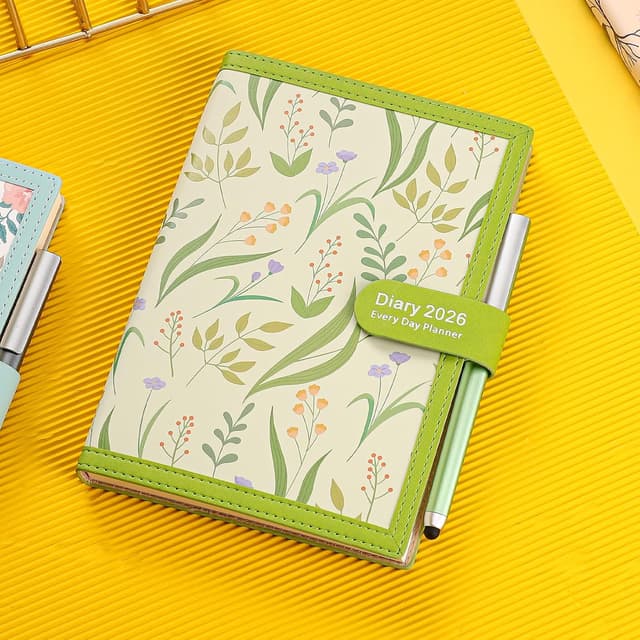 Detalle 2 de Agenda 2026 A5 una pagina al giorno 📔