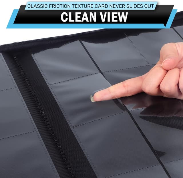 Detalle 2 de WITHYU 16 Taschen Sammelalbum für Karten