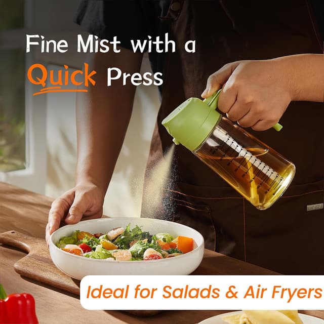 Thumbnail 1 de TrendPlain 16oz Olive Oil Spray Bottle for Kitchen