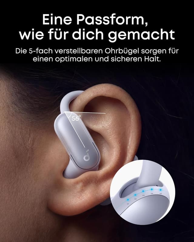 Thumbnail 5 de soundcore AeroFit 2 Pro Open-Ear Kopfhörer