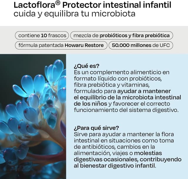 Thumbnail 2 de Lactoflora Probiótico Protector Infantil Sabor Fresa 10 frascos