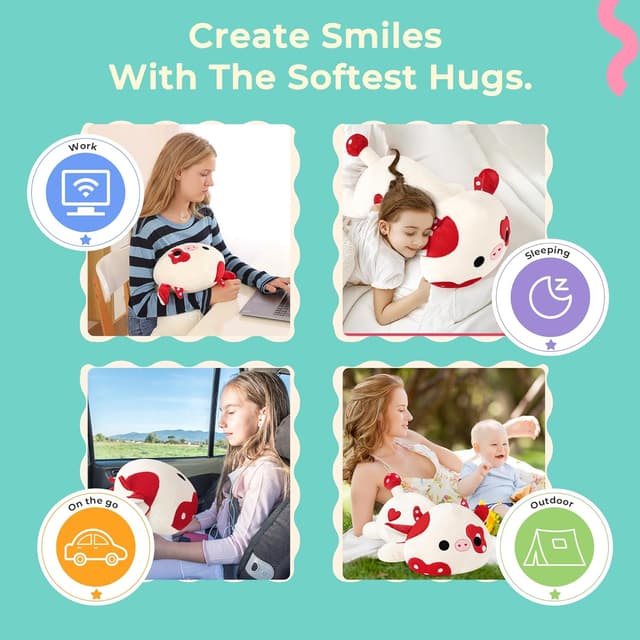 Thumbnail 6 de Shownicer Wärmekissen Kuh 50 cm