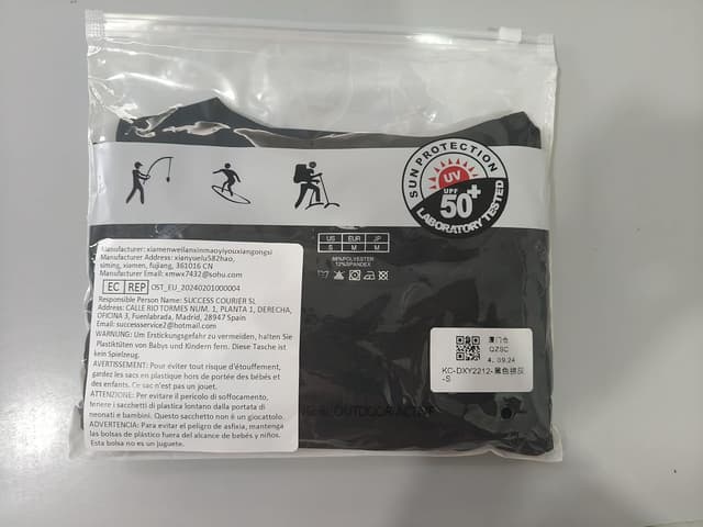 Detalle 2 de Huayuzh UV Shirt Rashguard für Herren