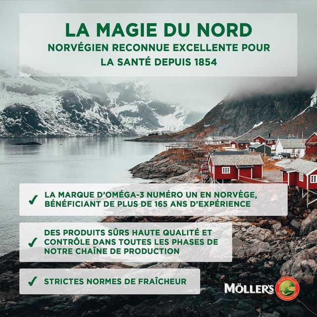 Thumbnail 4 de Möller’s ® Cápsulas de aceite de hígado de bacalao 🐟 160