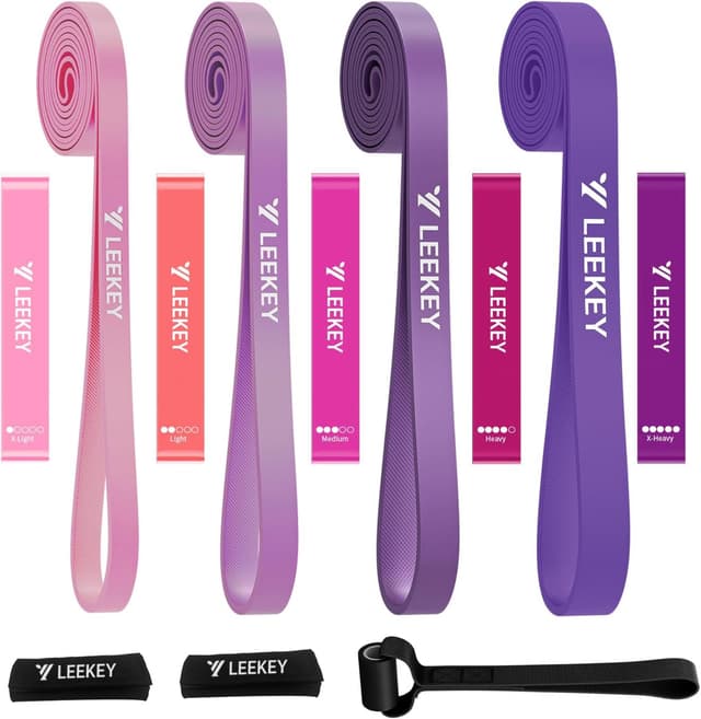 Thumbnail 6 de LEEKEY Resistance Bands set for home workouts ๐