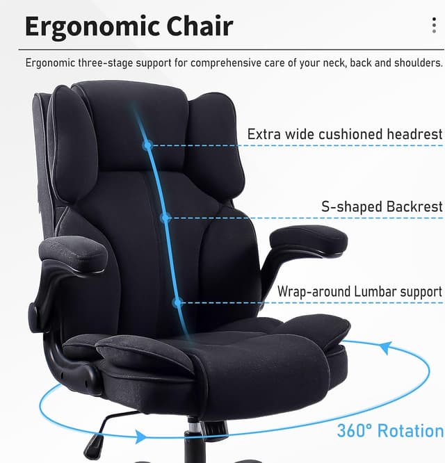 Thumbnail 6 de GGCIR Office Chair ergonomic desk chair