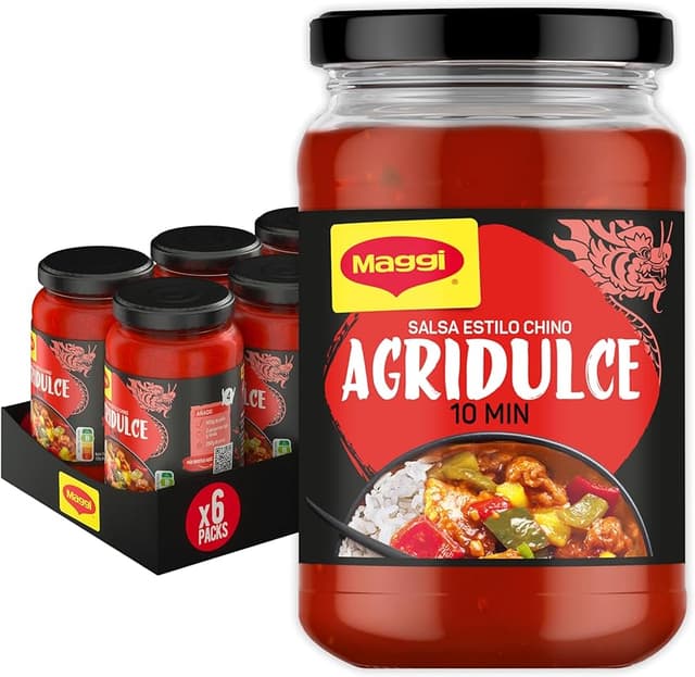 Imagen de Maggi Salsa Asiática Agridulce 6 x 355 g en OfertitasTOP