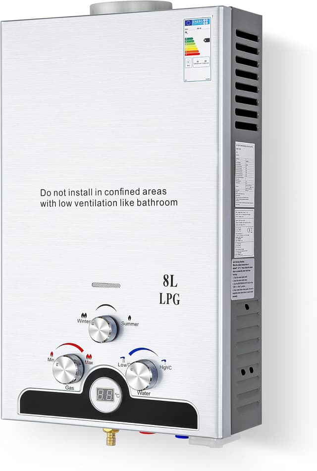 Imagen de CO-Z Chauffe-Eau à Gaz Instantané 13,6 kW GPL en OfertitasTOP