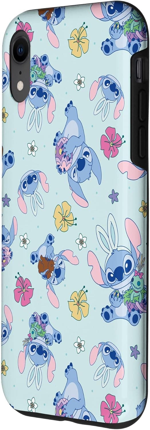 Detalle 2 de Custodia iPhone XR Lilo & Stitch Cute Blue