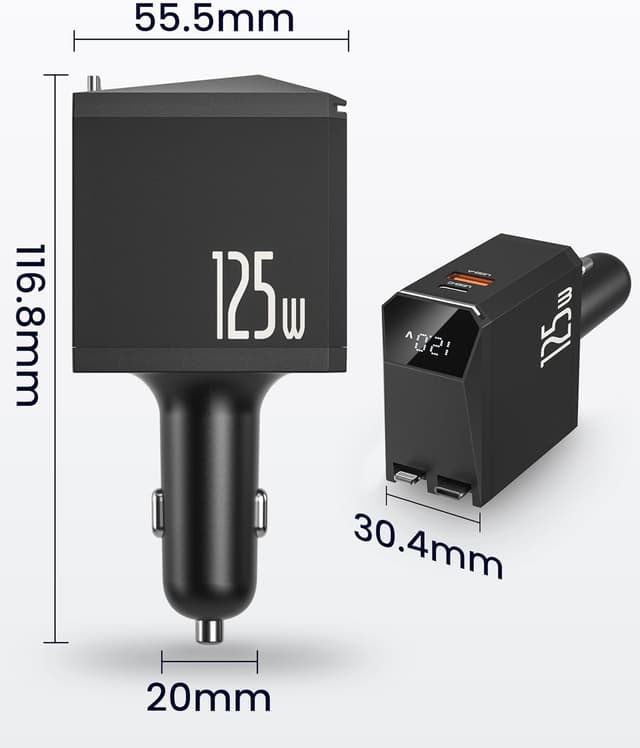 Thumbnail 5 de Caricabatterie Auto 125W USB C