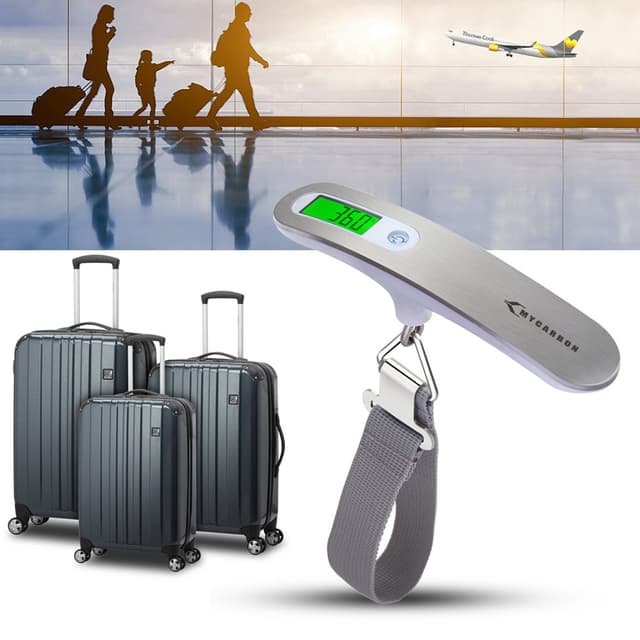 Thumbnail 5 de MYCARBON Portable Digital Luggage Scale 50 kg