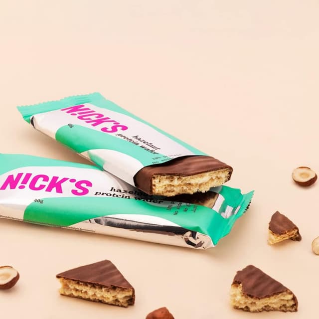Thumbnail 6 de NICKS Barres Keto Protéinées Gaufrettes chocolat 40 g
